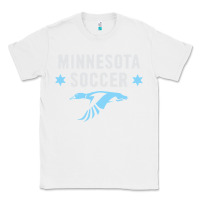 White Minnesota Soccer Fan Gear  FC , United T Classic Tee - longCreatives