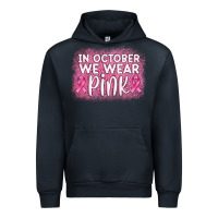 Navy in october we wear pink leopard glitter Urban Hoodie - AdoDesignShop