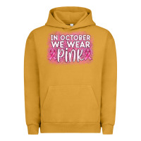 Pigment Peanut Butter in october we wear pink leopard glitter Urban Hoodie - AdoDesignShop