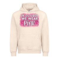 Sandshell in october we wear pink leopard glitter Urban Hoodie - AdoDesignShop