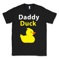 Black Funny Daddy Duck Rubber Duck Classic Tee - longCreatives