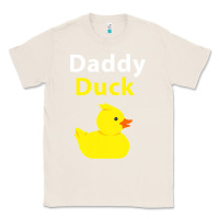 Natural Funny Daddy Duck Rubber Duck Classic Tee - longCreatives