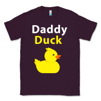 Plum Funny Daddy Duck Rubber Duck Classic Tee - longCreatives