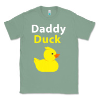 Sage Funny Daddy Duck Rubber Duck Classic Tee - longCreatives