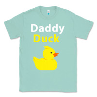 Seafoam Funny Daddy Duck Rubber Duck Classic Tee - longCreatives
