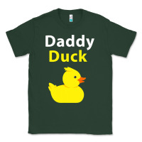 Sports Green Funny Daddy Duck Rubber Duck Classic Tee - longCreatives