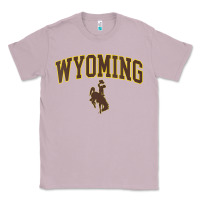 Lilac Womens Wyoming Cowboys Apparel Fan Favorite Arch Classic Tee - longCreatives