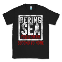 Black Bering Sea Fisherman second to none dutch harbor Alaska Classic Tee - longCreatives