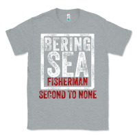 Heather Grey Bering Sea Fisherman second to none dutch harbor Alaska Classic Tee - longCreatives