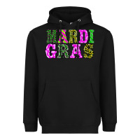 Black mardi gras Heavyweight Hoodie - BarkalooDesign