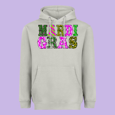 Mardi Gras Heavyweight Hoodie Designed By Barkaloodesign