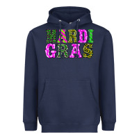 Navy mardi gras Heavyweight Hoodie - BarkalooDesign