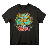Asphalt i can do all things through christ who strenghtens me Heavy Core Tee - JahusDesignShop