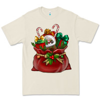 Bone Chrismas Santa claus bag Premium Tee - NancyCooperArtShop