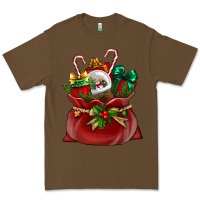 Cacao Chrismas Santa claus bag Premium Tee - NancyCooperArtShop