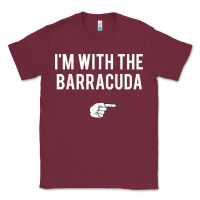 Burgundy I_m With Barracuda Halloween Costume Party Matching Classic Tee - longCreatives
