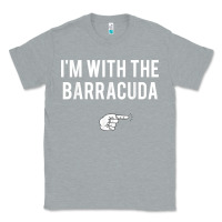 Heather Grey I_m With Barracuda Halloween Costume Party Matching Classic Tee - longCreatives