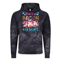 Cloud Black don't go bacon my heart olivia Vintage Hoodie - OliviaCreatesArt