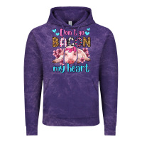 Cloud Purple don't go bacon my heart olivia Vintage Hoodie - OliviaCreatesArt