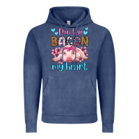 Vintage Denim don't go bacon my heart olivia Vintage Hoodie - OliviaCreatesArt