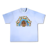 Grape Ice Easter Bunny with carrot rainbow Easter Day Urban Heavy Tee - HowdyJamesFarm