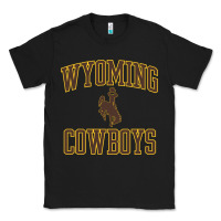 Black Wyoming Cowboys Men's Apparel Gameday Arch Over Cowboys Sweat Classic Tee - longCreatives