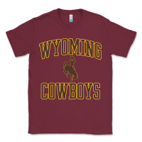 Burgundy Wyoming Cowboys Men's Apparel Gameday Arch Over Cowboys Sweat Classic Tee - longCreatives