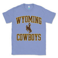 Colony Blue Wyoming Cowboys Men's Apparel Gameday Arch Over Cowboys Sweat Classic Tee - longCreatives
