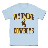 Dusty Blue Wyoming Cowboys Men's Apparel Gameday Arch Over Cowboys Sweat Classic Tee - longCreatives