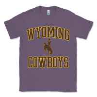 Lavender Wyoming Cowboys Men's Apparel Gameday Arch Over Cowboys Sweat Classic Tee - longCreatives