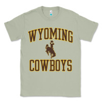 Matcha Wyoming Cowboys Men's Apparel Gameday Arch Over Cowboys Sweat Classic Tee - longCreatives