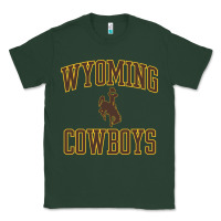 Sports Green Wyoming Cowboys Men's Apparel Gameday Arch Over Cowboys Sweat Classic Tee - longCreatives