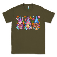 Army Green Easter gnomies Easter Day Classic Tee - HowdyJamesFarm
