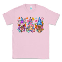 Bubblegum Pink Easter gnomies Easter Day Classic Tee - HowdyJamesFarm