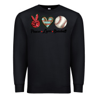 Black peace love west Premium Sweatshirt - BarkalooDesign