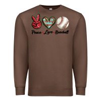 Chestnut peace love west Premium Sweatshirt - BarkalooDesign