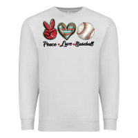 Dove Grey peace love west Premium Sweatshirt - BarkalooDesign