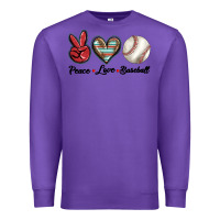 Purple peace love west Premium Sweatshirt - BarkalooDesign