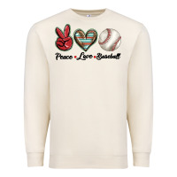 Sandshell peace love west Premium Sweatshirt - BarkalooDesign