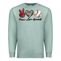 Seafoam peace love west Premium Sweatshirt - BarkalooDesign