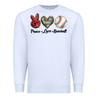 White peace love west Premium Sweatshirt - BarkalooDesign