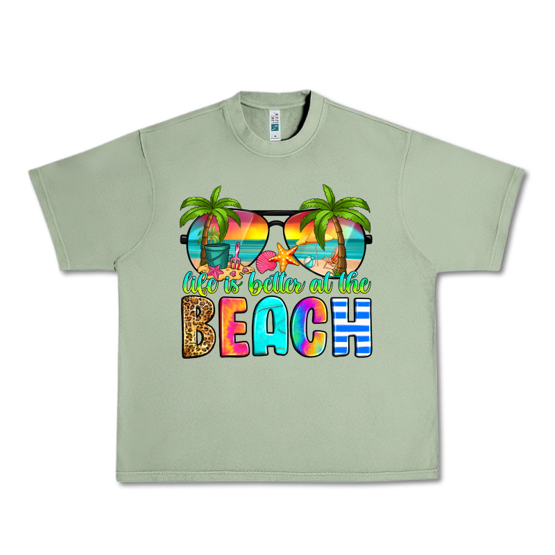 Life Is Better At The Beach Urban Heavy Tee by RanaPortraitStore | Teevron