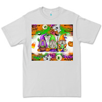 Dove Grey Halloween Gnomes Premium Tee - texasbilliewilder