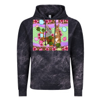 Cloud Black Easter eggs bunnys basket Vintage Hoodie - OliviaCreatesArt