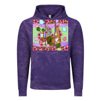 Cloud Purple Easter eggs bunnys basket Vintage Hoodie - OliviaCreatesArt