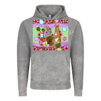 Cloud Rock Easter eggs bunnys basket Vintage Hoodie - OliviaCreatesArt