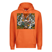 Carrot bunny Easter Premium Hoodie - CowhideDigitalArt