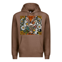 Chestnut bunny Easter Premium Hoodie - CowhideDigitalArt