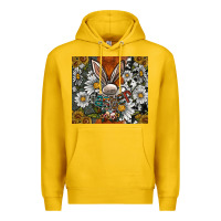 Lemon bunny Easter Premium Hoodie - CowhideDigitalArt