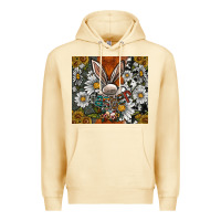 Pina Colada bunny Easter Premium Hoodie - CowhideDigitalArt